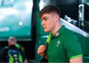 10 March 2018; Garry Ringrose of Ireland arrives prior to the NatWest Six Nations Rugby Championship match between Ireland and Scotland at the Aviva Stadium in Dublin. Photo by Brendan Moran/Sportsfile