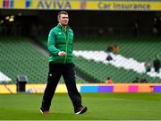 10 March 2018; Peter O'Mahony of Ireland walks the pitch prior to the NatWest Six Nations Rugby Championship match between Ireland and Scotland at the Aviva Stadium in Dublin. Photo by Brendan Moran/Sportsfile