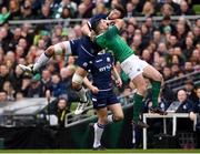 10 March 2018; Rob Kearney of Ireland in action against Ryan Wilson of Scotland during the NatWest Six Nations Rugby Championship match between Ireland and Scotland at the Aviva Stadium in Dublin. Photo by Ramsey Cardy/Sportsfile