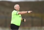 10 March 2018; Referee Keith Delahunty during the Gourmet Food Parlour HEC O'Connor Cup semi-final match between University of Limerick and University College Cork at IT Blanchardstown in Blanchardstown, Dublin. Photo by Piaras Ó Mídheach/Sportsfile