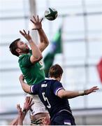 10 March 2018; Iain Henderson of Ireland in action against Jonny Gray of Scotland during the NatWest Six Nations Rugby Championship match between Ireland and Scotland at the Aviva Stadium in Dublin. Photo by Ramsey Cardy/Sportsfile