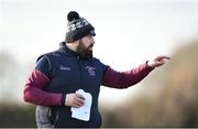 10 March 2018; UL manager DJ Collins during the Gourmet Food Parlour HEC O'Connor Cup semi-final match between University of Limerick and University College Cork at IT Blanchardstown in Blanchardstown, Dublin. Photo by David Fitzgerald/Sportsfile