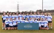 10 March 2018; The UUJ squad prior to the Gourmet Food Parlour HEC Lynch Cup Final match between University of Ulster Jordanstown and Institute of Technology Sligo at IT Blanchardstown in Blanchardstown, Dublin. Photo by David Fitzgerald/Sportsfile