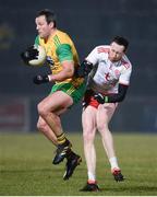 10 March 2018; Michael Murphy of Donegal in action against Colm Cavanagh of Tyrone during the Allianz Football League Division 1 Round 5 match between Tyrone and Donegal at Healy Park in Omagh, Co Tyrone. Photo by Oliver McVeigh/Sportsfile