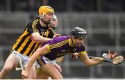 11 March 2018; Jack O'Connor of Wexford in action against Richie Leahy of Kilkenny during the Allianz Hurling League Division 1A Round 5 match between Kilkenny and Wexford at Nowlan Park in Kilkenny. Photo by Brendan Moran/Sportsfile