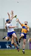 11 March 2018; Patrick Curran of Waterford in action against Tony Kelly, right, and Patrick O'Connor of Clare during the Allianz Hurling League Division 1A Round 5 match between Waterford and Clare at Walsh Park in Waterford. Photo by Piaras Ó Mídheach/Sportsfile