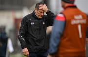 11 March 2018; Cork manager John Meyler reacts to a missed chance during the Allianz Hurling League Division 1A Round 5 match between Tipperary and Cork at Semple Stadium in Thurles, Co Tipperary. Photo by Sam Barnes/Sportsfile
