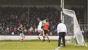 11 March 2018; Rob Hennelly of Mayo in action against Niall Kelly of Kildare during the Allianz Football League Division 1 Round 5 match between Kildare and Mayo at St Conleth's Park in Newbridge, Kildare. Photo by Daire Brennan/Sportsfile