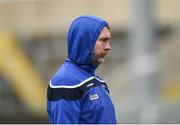 11 March 2018: Oisin McConville part of the Laois management team during the Allianz Hurling League Division 1B Round 5 match between Laois and Dublin at O'Moore Park in Portlaoise, Co Laois. Photo by Philip Fitzpatrick/Sportsfile