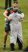 11 March 2018; Aidan O'Shea of Mayo celebrates with his mother Sheila after the Allianz Football League Division 1 Round 5 match between Kildare and Mayo at St Conleth's Park in Newbridge, Kildare. Photo by Daire Brennan/Sportsfile