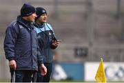 11 March 2018; Dublin manager Jim Gavin, left, and fowards coach Jason Sherlock during the Allianz Football League Division 1 Round 5 match between Dublin and Kerry at Croke Park in Dublin. Photo by David Fitzgerald/Sportsfile