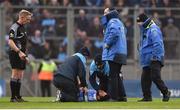 11 March 2018; Cian O'Sullivan of Dublin receives medical attention during the Allianz Football League Division 1 Round 5 match between Dublin and Kerry at Croke Park in Dublin. Photo by David Fitzgerald/Sportsfile