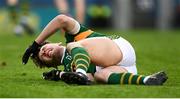 11 March 2018; David Clifford of Kerry falls to the ground at the final whistle of the Allianz Football League Division 1 Round 5 match between Dublin and Kerry at Croke Park in Dublin. Photo by Stephen McCarthy/Sportsfile