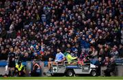 11 March 2018; Cian O'Sullivan of Dublin after picking up an injury during the Allianz Football League Division 1 Round 5 match between Dublin and Kerry at Croke Park in Dublin. Photo by Stephen McCarthy/Sportsfile