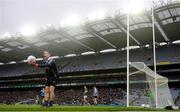 11 March 2018; Stephen Cluxton of Dublin appeals a decision during the Allianz Football League Division 1 Round 5 match between Dublin and Kerry at Croke Park in Dublin. Photo by Stephen McCarthy/Sportsfile