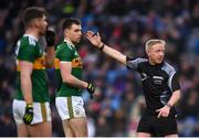 11 March 2018; Referee Ciaran Branagan during the Allianz Football League Division 1 Round 5 match between Dublin and Kerry at Croke Park in Dublin. Photo by Stephen McCarthy/Sportsfile