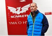 9 March 2018; Leinster senior coach Stuart Lancaster ahead of the Guinness PRO14 Round 17 match between Scarlets and Leinster at Parc Y Scarlets in Llanelli, Wales. Photo by Ramsey Cardy/Sportsfile