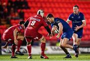 9 March 2018; Ross Byrne of Leinster during the Guinness PRO14 Round 17 match between Scarlets and Leinster at Parc Y Scarlets in Llanelli, Wales. Photo by Ramsey Cardy/Sportsfile