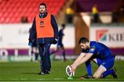 9 March 2018; Leinster operations manager Ronan O'Donnell during the Guinness PRO14 Round 17 match between Scarlets and Leinster at Parc Y Scarlets in Llanelli, Wales. Photo by Ramsey Cardy/Sportsfile