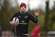 12 March 2018; James Hart during Munster Rugby squad training at the University of Limerick in Limerick. Photo by Diarmuid Greene/Sportsfile