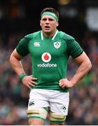 10 March 2018: CJ Stander of Ireland during the NatWest Six Nations Rugby Championship match between Ireland and Scotland at the Aviva Stadium in Dublin. Photo by Ramsey Cardy/Sportsfile