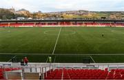 12 March 2018; A general view of the newly refurbished Brandywell Stadium prior to the SSE Airtricity League Premier Division match between Derry City and Limerick at the Brandywell Stadium in Derry. Photo by Oliver McVeigh/Sportsfile