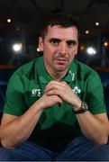 12 March 2018; Ireland U20 head coach Noel McNamara poses for a portrait following an Ireland Under 20 Rugby Press Conference at the Sandymount Hotel in Dublin. Photo by Sam Barnes/Sportsfile
