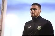12 March 2018; Brandon Miele of Shamrock Rovers prior to the SSE Airtricity League Premier Division match between Cork City and Shamrock Rovers at Turner's Cross in Cork. Photo by Stephen McCarthy/Sportsfile
