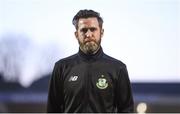 12 March 2018; Shamrock Rovers manager Stephen Bradley prior to the SSE Airtricity League Premier Division match between Cork City and Shamrock Rovers at Turner's Cross in Cork. Photo by Stephen McCarthy/Sportsfile
