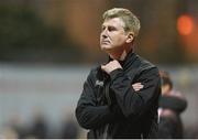 12 March 2018; Dundalk manager Stephen Kenny during the SSE Airtricity League Premier Division match between St Patrick's Athletic and Dundalk at Richmond Park, in Dublin. Photo by Eóin Noonan/Sportsfile