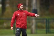 12 March 2018; Strength and conditioning coach PJ Wilson during Munster Rugby squad training at the University of Limerick in Limerick. Photo by Diarmuid Greene/Sportsfile