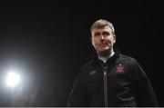 12 March 2018; Dundalk manager Stephen Kenny after the SSE Airtricity League Premier Division match between St Patrick's Athletic and Dundalk at Richmond Park in Dublin. Photo by Eóin Noonan/Sportsfile