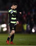12 March 2018; Trevor Clarke of Shamrock Rovers reacts  following the SSE Airtricity League Premier Division match between Cork City and Shamrock Rovers at Turner's Cross in Cork. Photo by Stephen McCarthy/Sportsfile