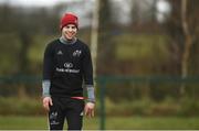 12 March 2018; James Hart during Munster Rugby squad training at the University of Limerick in Limerick. Photo by Diarmuid Greene/Sportsfile