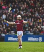 11 March 2018: Joe Canning of Galway during the Allianz Hurling League Division 1B Round 5 match between Galway and Limerick at Pearse Stadium in Galway. Photo by Diarmuid Greene/Sportsfile