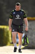 13 March 2018; Jack McGrath arrives for Ireland rugby squad training at Carton House in Maynooth, Co Kildare. Photo by Brendan Moran/Sportsfile