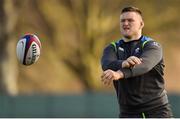 13 March 2018; Andrew Porter during Ireland rugby squad training at Carton House in Maynooth, Co Kildare. Photo by Brendan Moran/Sportsfile