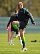 13 March 2018; Captain Rory Best during Ireland rugby squad training at Carton House in Maynooth, Co Kildare. Photo by Brendan Moran/Sportsfile