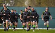 13 March 2018; Jack McGrath and Rory Best, during Ireland rugby squad training at Carton House in Maynooth, Co Kildare. Photo by Brendan Moran/Sportsfile