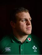 13 March 2018; Sean Cronin poses for a portrait after an Ireland rugby press conference at Carton House in Maynooth, Co Kildare. Photo by Brendan Moran/Sportsfile