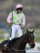 13 March 2018; Jockey Ruby Walsh after winning the OLBG Mares’ Hurdle Race on Benie Des Dieux on Day One of the Cheltenham Racing Festival at Prestbury Park in Cheltenham, England. Photo by Seb Daly/Sportsfile