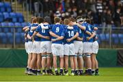 13 March 2018; The St Mary's College huddle ahead of the Bank of Ireland Leinster Schools Junior Cup Semi-Final match between Belvedere College and St Mary's College at Donnybrook Stadium in Dublin. Photo by Daire Brennan/Sportsfile