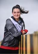 14 March 2018; Catherina McKiernan and Rose of Tralee Jennifer Byrne set the pace ahead of the inaugural Kia Race Series which kicks off on the 17th March with The Streets of Portlaoise 5K. The Kia Race Series will bring together seven well established regional races around Ireland under one umbrella with an added closed road running event in Mondello Park. The Kia Race Series is encouraging Ireland’s best male and female distance athletes to compete against each other, with a new Kia Stonic up for grabs for both the overall male and female winner of the series. To be eligible to win the series, runners must take part in five of the eight races including the finale. There is the added incentive of €7,000 bonus fund available for course records.   Runners can enter on-line on kiaraceseries.com and join the conversation on Twitter and Facebook @KiaRaceSeries. Pictured at the launch is Rose of Tralee Jennifer Byrne at Mondello Park Race Course in Donore, Kildare. Photo by Sam Barnes/Sportsfile