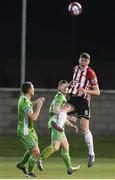 12 March 2018; Eoin Toal of Derry City during the SSE Airtricity League Premier Division match between Derry City and Limerick at Brandywell Stadium, in Derry.  Photo by Oliver McVeigh/Sportsfile