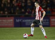 12 March 2018; Aaron McEneff of Derry City during the SSE Airtricity League Premier Division match between Derry City and Limerick at Brandywell Stadium, in Derry.  Photo by Oliver McVeigh/Sportsfile