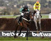 14 March 2018; Altior, with Nico de Boinville up, on their way to winning The Betway Queen Mother Champion Steeple Chase on Day Two of the Cheltenham Racing Festival at Prestbury Park in Cheltenham, England. Photo by Seb Daly/Sportsfile