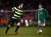 12 March 2018; Joey O'Brien of Shamrock Rovers during the SSE Airtricity League Premier Division match between Cork City and Shamrock Rovers at Turner's Cross in Cork. Photo by Stephen McCarthy/Sportsfile
