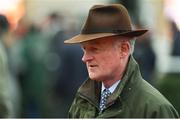 15 March 2018; Trainer Willie Mullins on Day Three of the Cheltenham Racing Festival at Prestbury Park in Cheltenham, England. Photo by Ramsey Cardy/Sportsfile