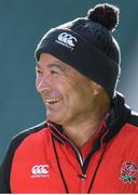 16 March 2018; England head coach Eddie Jones during the England rugby captain's run at Twickenham Stadium in London, England. Photo by Brendan Moran/Sportsfile