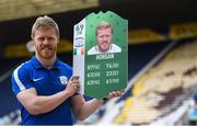 19 March 2018; Former League of Ireland player and Irish International Daryl Horgan pictured in Deepdale, Preston, at the reveal of his FIFA Ultimate Team Green item. Daryl is one of five Irish players going green in FIFA Ultimate Team as part of this year’s FIFA 18 FUT Birthday celebrations. Complete themed weekly objectives to unlock these special green items, and unwrap an exclusive St Patrick’s Day kit available now in FIFA Ultimate Team until Friday 23rd March!. Photo by Stephen McCarthy/Sportsfile